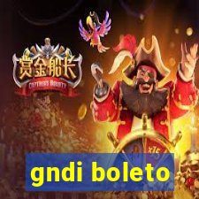 gndi boleto